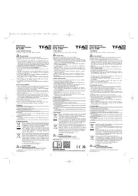 Notice TFA 42.2003 Podomètre