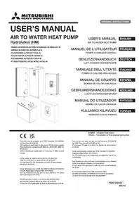 Notice MITSUBISHI HMS100-W Pompe à chaleur
