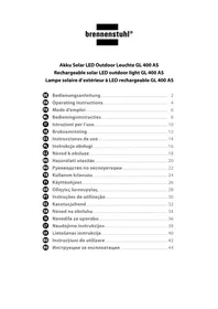 Notice BRENNENSTUHL GL 400 AS Lampe de poche