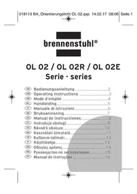 Notice BRENNENSTUHL OL 02E Lampe de poche