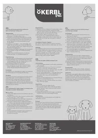 Notice Kerbl PET FEEDER 80846 Animaux domestiques