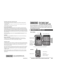 Notice Moultrie 3G-900I Appareil photo