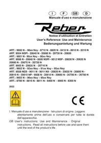 Notice Reber 9005 N Robot ménager
