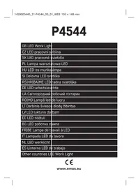 Notice Emos P4544 Lampe de poche