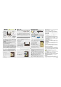 Notice ARCHOS EREADER 70 Tablette
