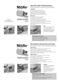 Notice Thermarest NEOAIR Non catégorisé