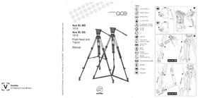Notice Sachtler ACE XL MS CF Trépied