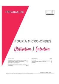 Notice FRIGIDAIRE GMBS3068BF Four