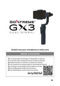 Notice GoXtreme GIMBAL GX3 Non catégorisé
