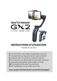 Notice GoXtreme GIMBAL GX2 Non catégorisé