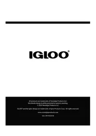 Notice Igloo ICFESS35WH Freezer