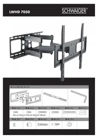 Notice Schwaiger LWHD7050 513 Support mural