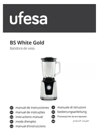 Notice UFESA WHITE GOLD Blender