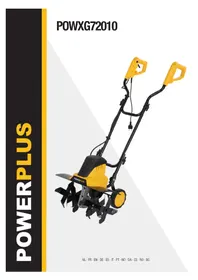 Notice PowerPlus POWXG72010 Cultivateur