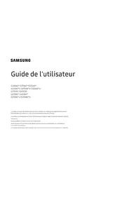 Notice SAMSUNG S27D606EAM Moniteur