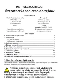 Notice Huslog AL-050131 Brosse a dents