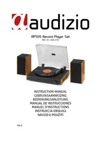 Notice Audizio RP335 Platine disque