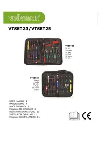 Notice VELLEMAN VTSET25 Outil à main
