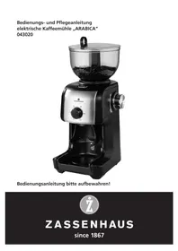 Notice Zassenhaus ARABICA 043020 Moulin à café