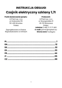 Notice Huslog AK-0537 Robot ménager
