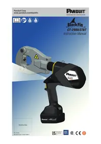 Notice Panduit CT-2980/STBT Outil à main