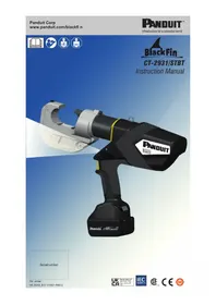 Notice Panduit CT-2931/STBT Outil à main