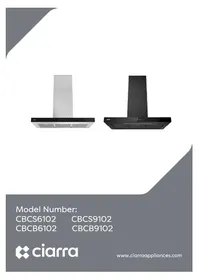 Notice CIARRA CBCS6102 Hotte