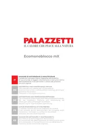 Notice Palazzetti ECOMONOBLOCCO MX Poêle
