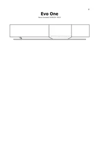 Notice CAMBRIDGE EVO ONE Recepteur