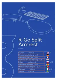 Notice R-Go Tools SPLIT ARMREST Chaise