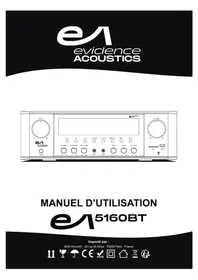 Notice EA 5160BT Recepteur