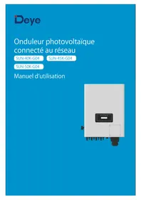 Notice Deye SUN-50K-G04 Panneau solaire