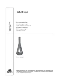 Notice Jøtul FRøYA Cheminée