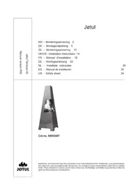 Notice Jøtul TERRAZZA XL Cheminée