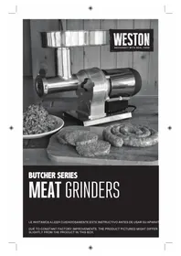 Notice Weston BUTCHER SERIES 09-0501-W Hachoir