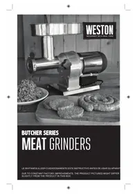 Notice Weston BUTCHER SERIES 09-0801-W Hachoir