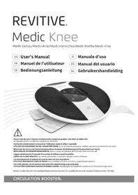 Notice REVITIVE MEDIC KNEE 5574AQ Appareil de thérapie de douleur