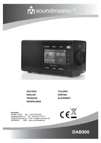 Notice Soundmaster DAB900 Radio