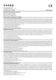 Notice ORNO OR-MT-BT-1813 Caméra de surveillance