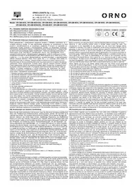 Notice ORNO OR-GM-9037 Prise murale