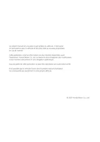 Notice Honda SH150I (2023) Moto