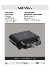 Notice Concept SV3057 Pince pour croque monsieur