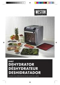 Notice Weston DH07 Déshydrateur alimentaire