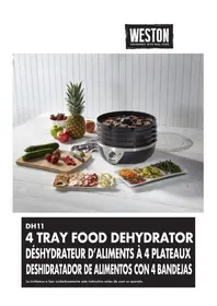 Notice Weston DH11 Déshydrateur alimentaire