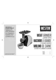 Notice Weston 82-0330-W Hachoir