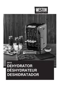 Notice Weston DH12 Déshydrateur alimentaire