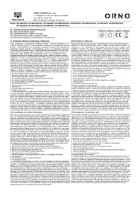 Notice ORNO OR-GM-9035 Prise murale