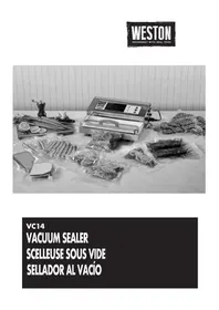 Notice Weston VC14 Appareils à emballage sous vide