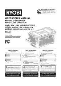 One+ PCL601 RYOBI