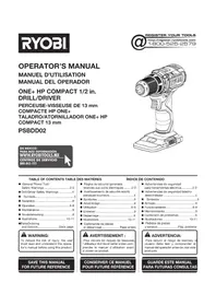 One+ PSBCK102 RYOBI
